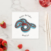 Serviette En Papier San Francisco garter snake (En situation)