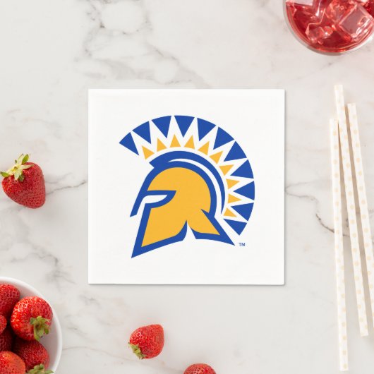 Serviette En Papier San Jose State Spartans (En situation)
