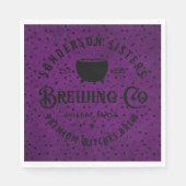 Serviette En Papier Sanderson Sisters Brewing Company (Devant)
