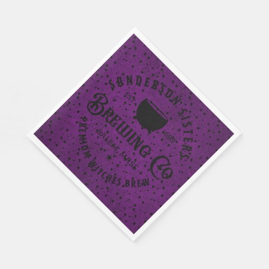 Serviette En Papier Sanderson Sisters Brewing Company (Coin)