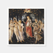 Serviette En Papier Sandro Botticelli - La Primavera (Devant)
