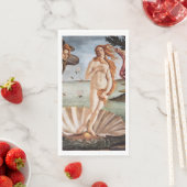 Serviette En Papier Sandro Botticelli - Naissance de Vénus (En situation)