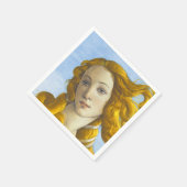 Serviette En Papier Sandro Botticelli - Naissance de Vénus Détail (Coin)