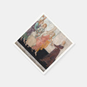 Serviette En Papier Sandro Botticelli - Vénus et les Trois Grâces (Coin)