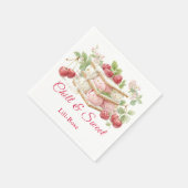 Serviette En Papier Sandwich à la crème glacée Aquarelle du jour (Coin)