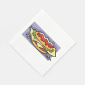 Serviette En Papier Sandwich rempli (Coin)