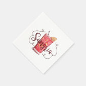 Serviette En Papier Sangria (Coin)