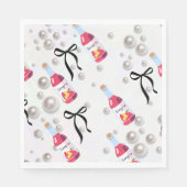 Serviette En Papier Sangria, Perles, Vaches (Devant)