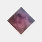 Serviette En Papier Sangria Strata | Moody Pink and Purple Luxe Agate (Coin)