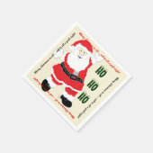 Serviette En Papier Santa Claus (Coin)