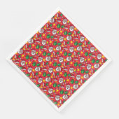 Serviette En Papier Santa Claus (Coin)