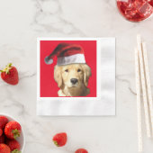 Serviette En Papier Santa Claus (En situation)