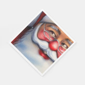 Serviette En Papier Santa Claus (Coin)
