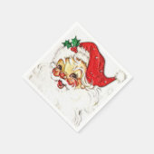 Serviette En Papier Santa Claus (Coin)