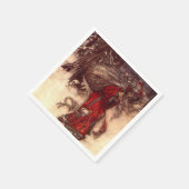 Serviette En Papier Santa Claus Arthur Rackham (Coin)