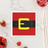 Serviette En Papier Santa Claus Belt (En situation)