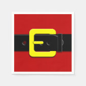 Serviette En Papier Santa Claus Belt (Devant)