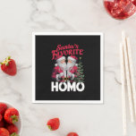 Serviette En Papier Santas Favori Homo Gay Christmas LGBTQ Pride<br><div class="desc">Santas Favori Homo Gay Christmas LGBTQ Pride</div>