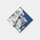 Serviette En Papier Santorin, Grèce (Coin)