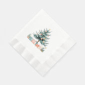 Serviette En Papier sapin de Noël (Coin)