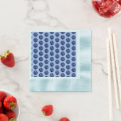 Serviette En Papier Sapphire du 65e anniversaire (En situation)