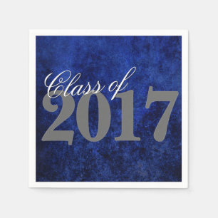 Serviette En Papier Sapphire Grad Blue Royal Cobalt Azure Année