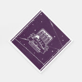 Serviette En Papier Sardines dans une boîte (Coin)