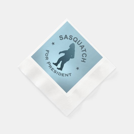 Serviette En Papier Sasquatch, Président (Coin)