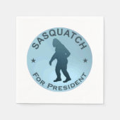 Serviette En Papier Sasquatch, Président (Devant)