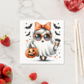Serviette En Papier Sassy Halloween Ghost/Party (En situation)