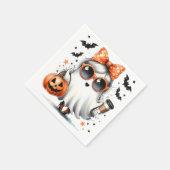 Serviette En Papier Sassy Halloween Ghost/Party (Coin)