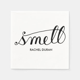 Serviette En Papier satire calligraphie papier serviette