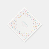 Serviette En Papier Saupoudrer Bébé (Coin)