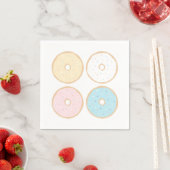 Serviette En Papier Saupoudrer bébé Donut (En situation)
