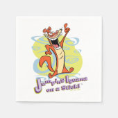Serviette En Papier Sauter Igauna sur une bâche!™ (Devant)