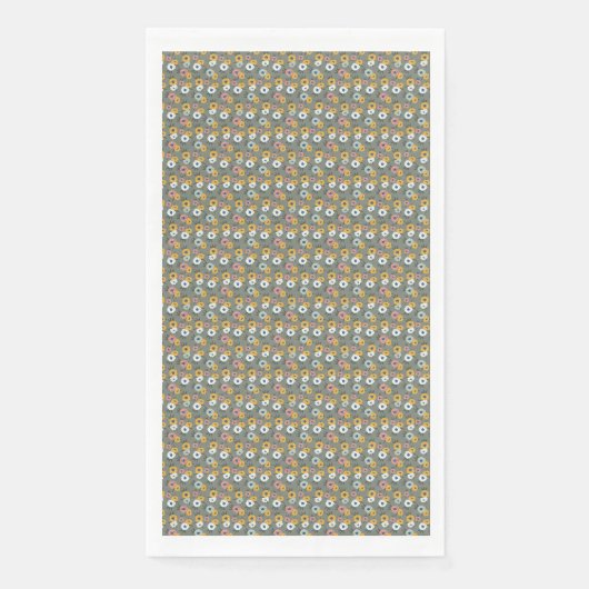 Serviette En Papier Sauvage comme les fleurs (Devant)