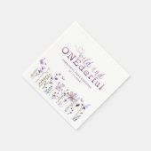 Serviette En Papier Sauvage ONE derful 1st Birthday Party Napkins (Coin)