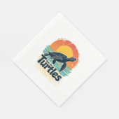 Serviette En Papier Sauvez Les Tortues Droits Animaux Tortues Sea Turt (Coin)