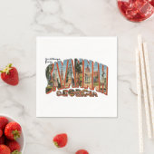 Serviette En Papier Savannah GA (En situation)