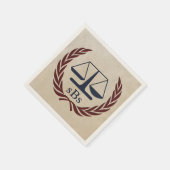 Serviette En Papier Scales de justice Cadeaux d'avocat personnalisé (Coin)