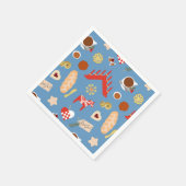 Serviette En Papier Scandinavie/Suédoise Jul Conception de pâtisseries (Coin)