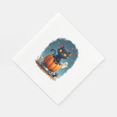 Serviette En Papier Scarecrow Cat Sentinel (Coin)