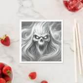 Serviette En Papier Scary hurler Poltergeist Ghost Halloween Party (En situation)
