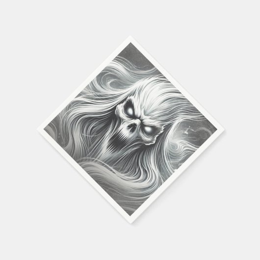 Serviette En Papier Scary hurler Poltergeist Ghost Halloween Party (Coin)