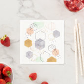 Serviette En Papier Scatter hexadécimal (En situation)