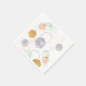 Serviette En Papier Scatter hexadécimal (Coin)