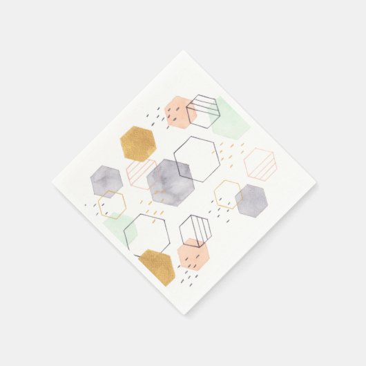 Serviette En Papier Scatter hexadécimal (Coin)