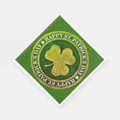 Serviette En Papier Sceau de la Saint Patrick (Coin)