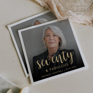 Serviette En Papier Scénario de photo pour une fête d'anniversaire des