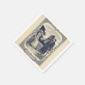 Serviette En Papier Scène de Darcy & Elizabeth (Coin)